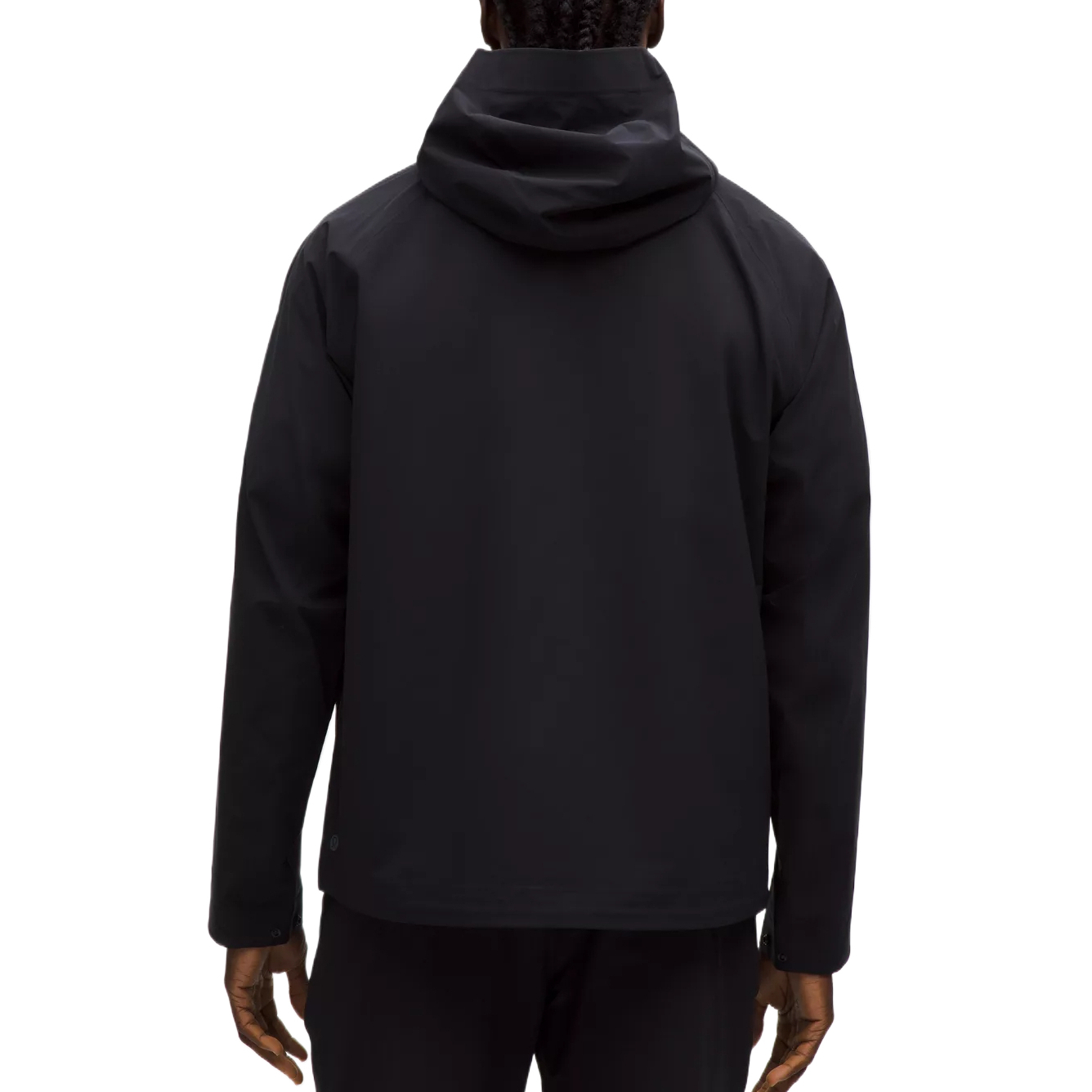 Lookbook Chaqueta Impermeable Deportiva Lululemon Clásica Stretch Negra. LM4AU0S