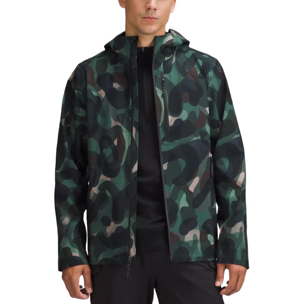Lululemon  Glyde City-to-Hike Camo Waterproof Windproof Hooded Jacket. LM4AQTS 圖 2