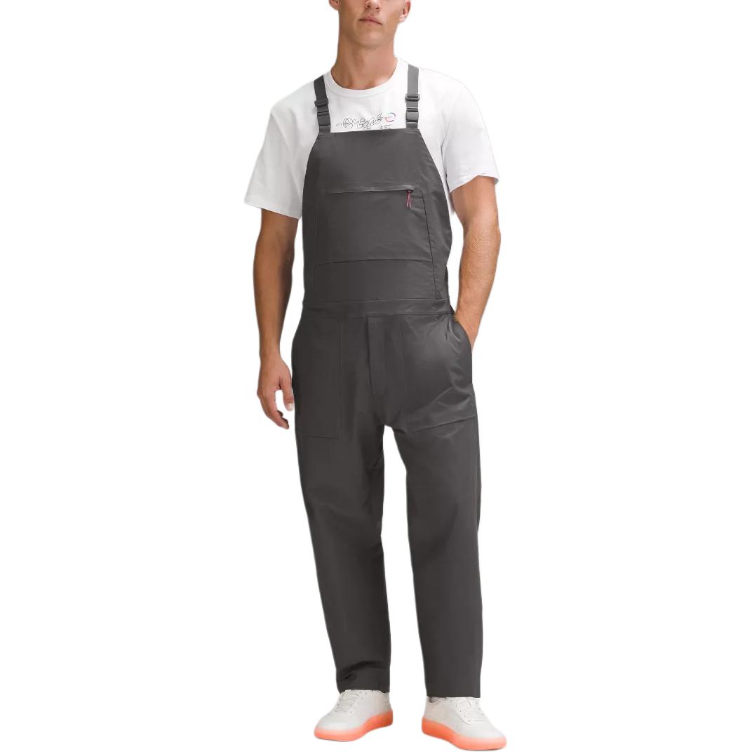 Lululemon  Gray Solid Outdoor Casual Sport Overalls. LM1355S