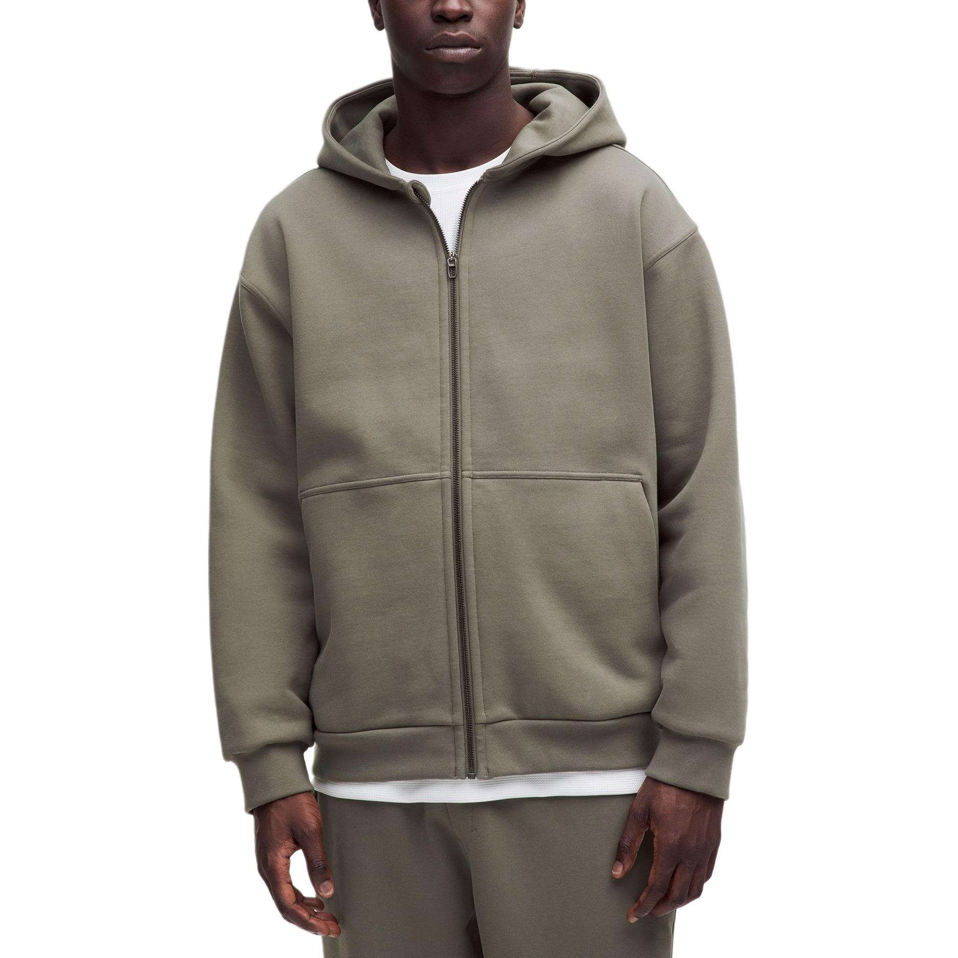 Lookbook Lululemon 厚重拉鍊連帽長袖外套 LM3FAOS