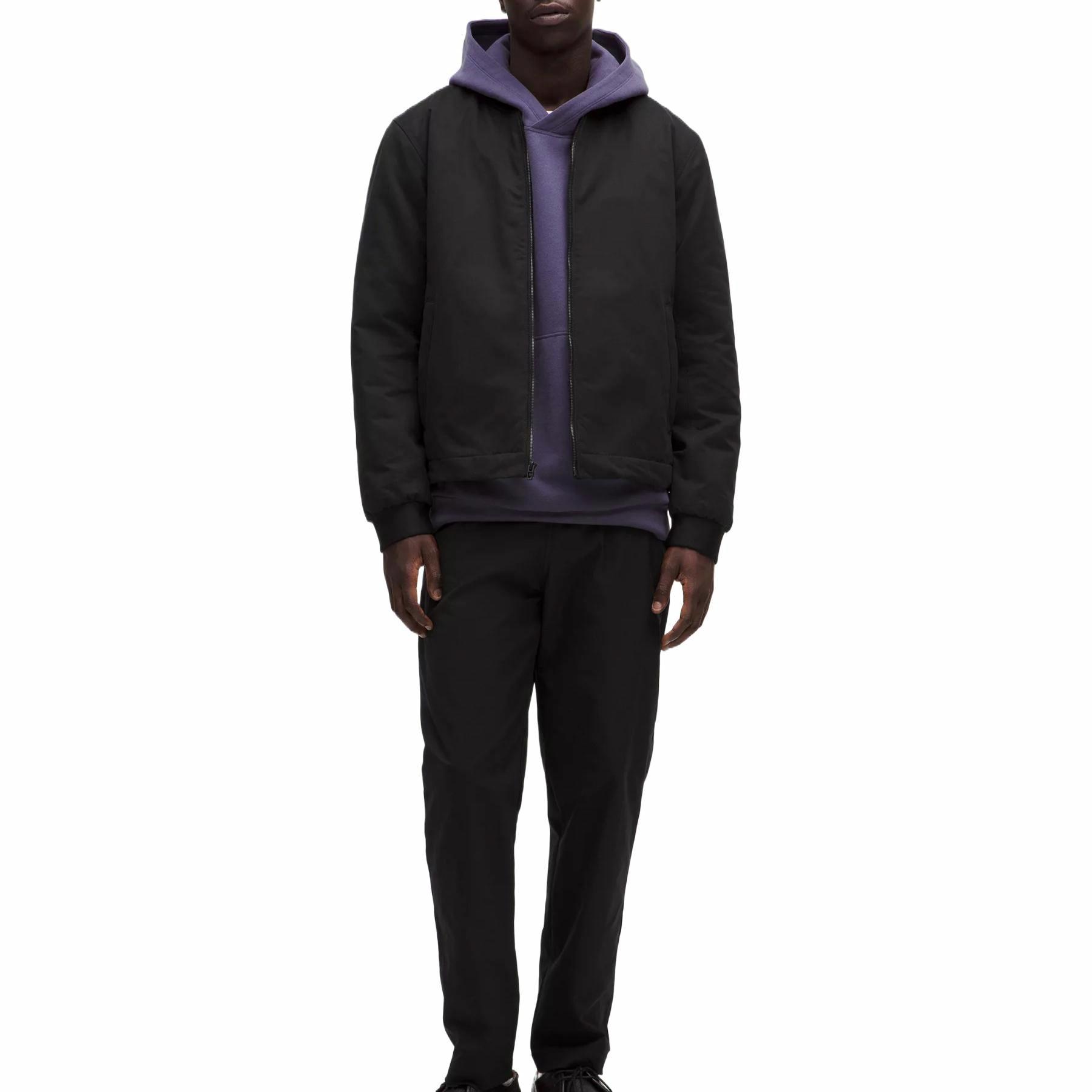 Shop Chaqueta clásica de manga larga Lululemon aislada de mezcla de algodón. LM4AT3R