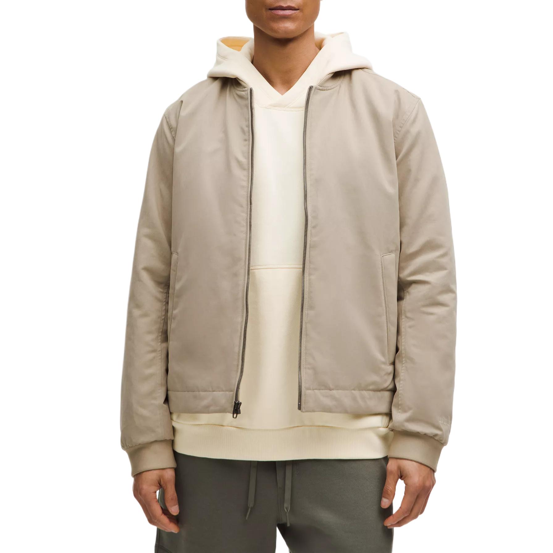 Purchase Chaqueta clásica de manga larga Lululemon aislada de mezcla de algodón. LM4AT3R