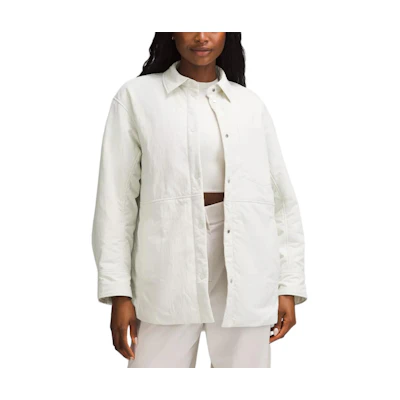 Lululemon Lightweight Waterproof Windproof Multi-Pocket Shirt Jacket. LW4CGAS