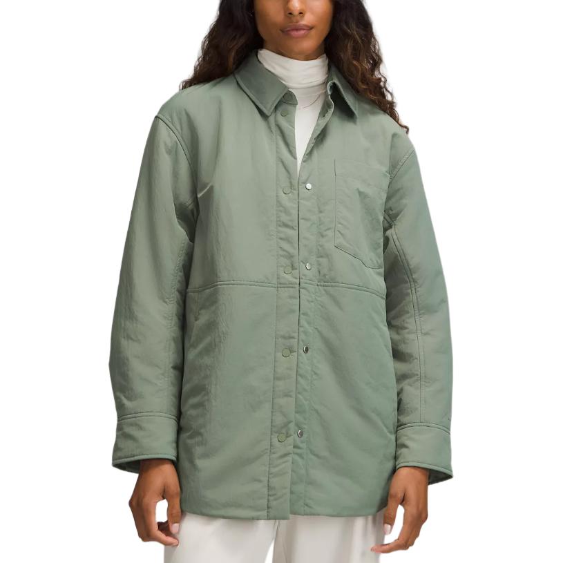 Lululemon  Lightweight Waterproof Windproof Multi-Pocket Shirt Jacket. LW4CGAS 圖 11