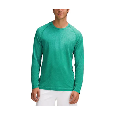 Lululemon Metal Vent Tech Long-Sleeve Shirt - Breathable Crewneck Tee LM3FHKS