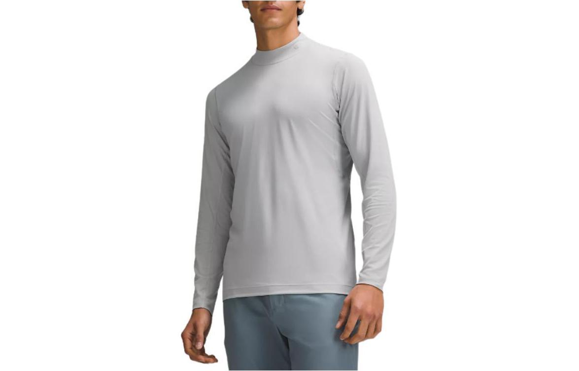 Shop Lululemon 高爾夫修身抗汗透氣長袖高領衫 LM3F13S