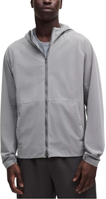 Lululemon Pace Breaker Full-Zip Hoodie Jacket Washed Shale Blue. LM4AQUS 3