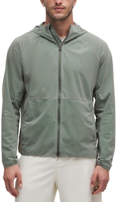 Lululemon Pace Breaker Full-Zip Hoodie Jacket Washed Shale Blue. LM4AQUS 4