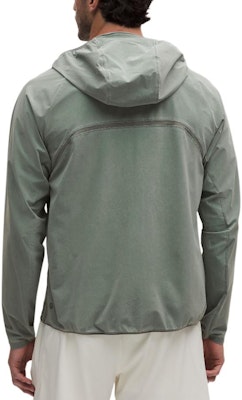 Lululemon Pace Breaker Full-Zip Hoodie Jacket Washed Shale Blue. LM4AQUS 5