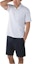 Order Lululemon Propel Polo Shirt Black - Casual Solid Color Short Sleeve. LM3F42S
