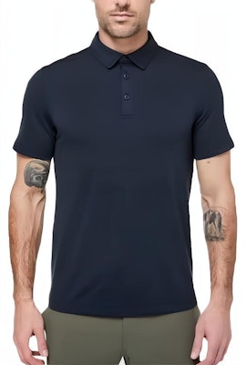 Lululemon Propel Polo Shirt Black - Casual Solid Color Short Sleeve. LM3F42S Lookbook Lululemon Propel Polo Shirt Black - Casual Solid Color Short Sleeve. LM3F42S