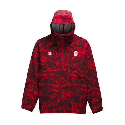 Lululemon Team Canada COC Waterproof Windproof Stylish Jacket. LM4AGGS
