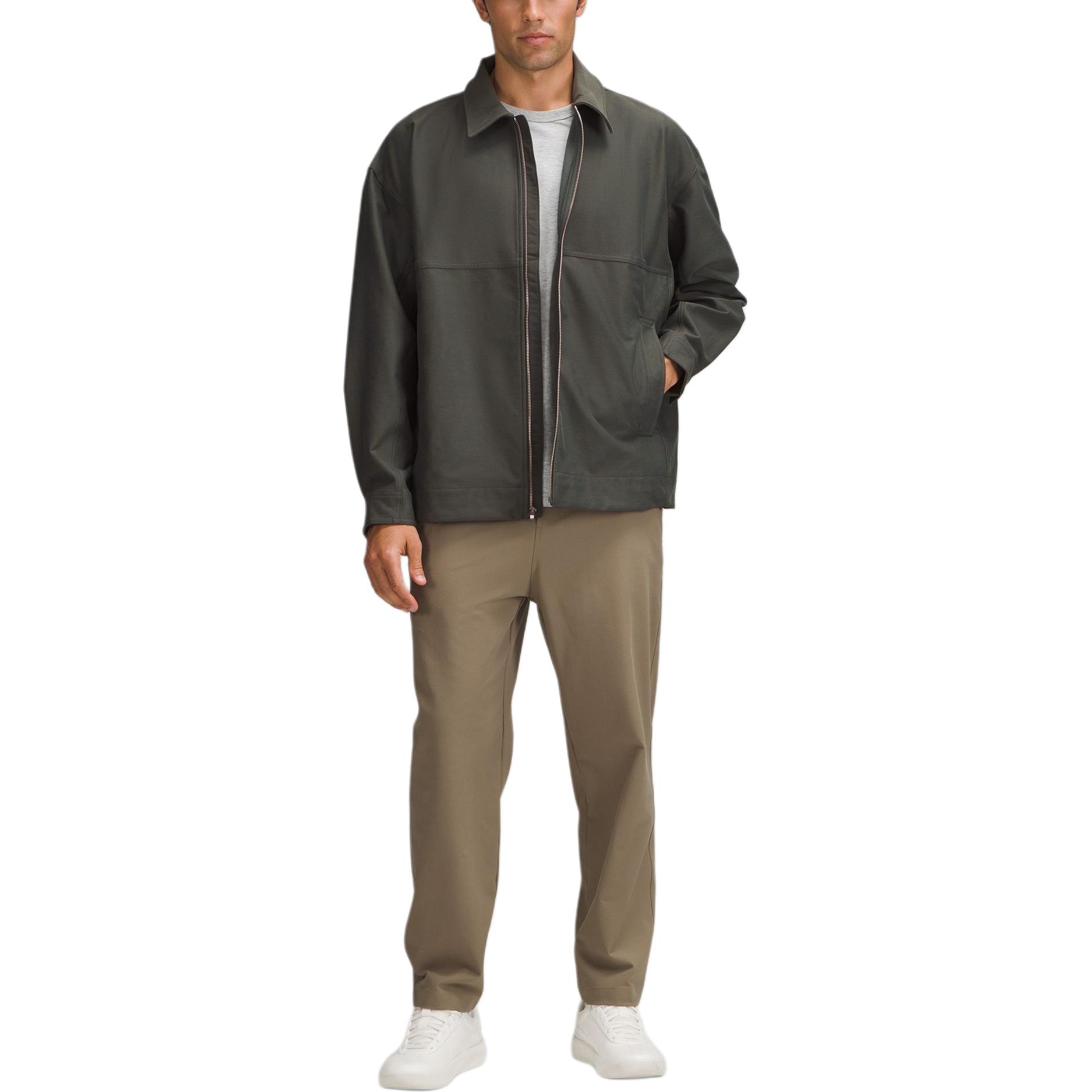 Shop Lululemon 拉链式防风夹克 - 舒适保暖 Utilitech 面料 LM3FI3S