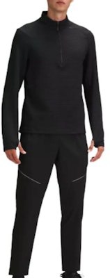 Lululemon 华夫针织Rulu半拉链纯色休闲卫衣. LM3EX7S 3