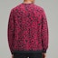 Sizing Lululemon Wool-Blend Knit Crewneck Pullover Sweater with Allover Print. LM3EO1S
