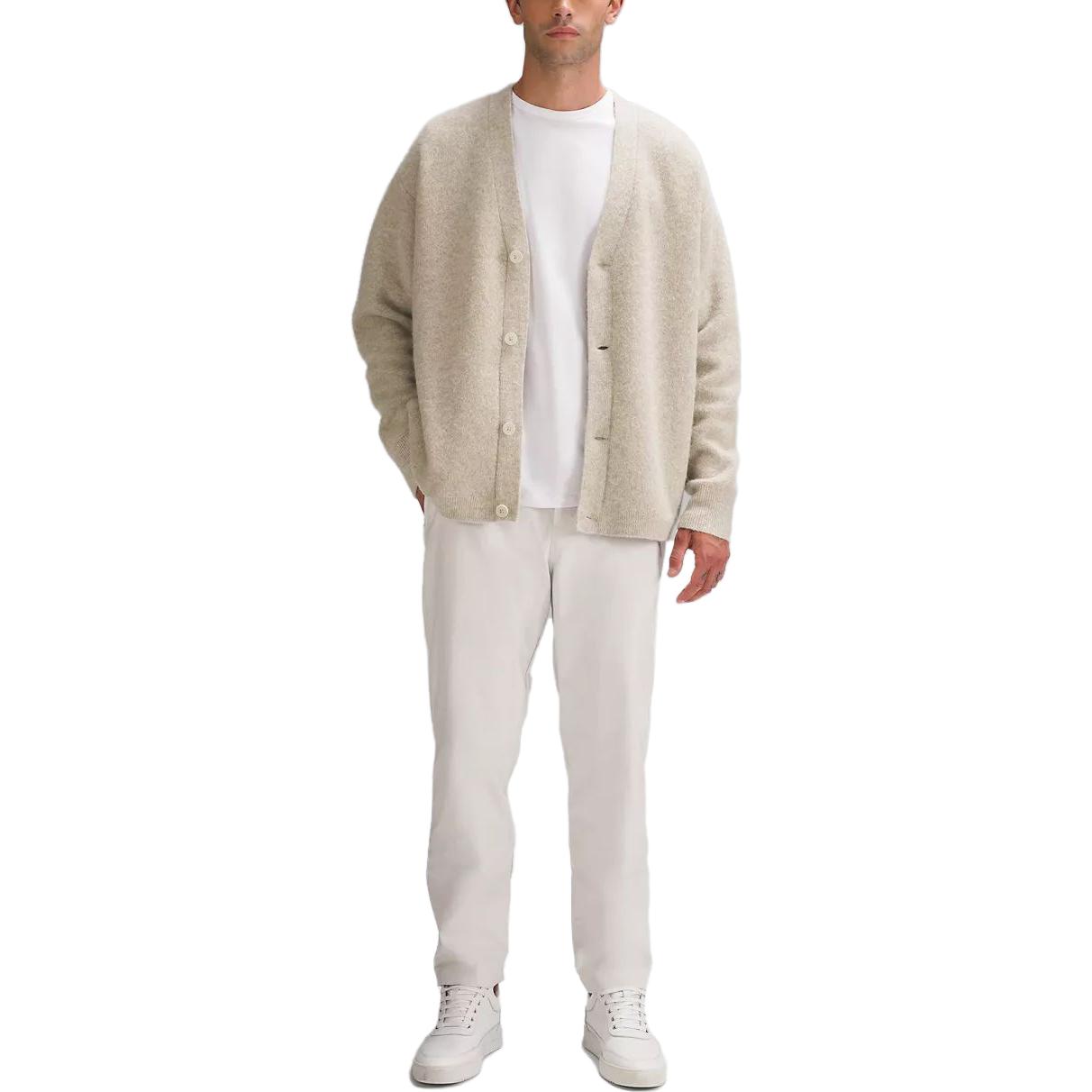 Lululemon Alpaca Cardigan Sweater Solid Button Long Sleeve Jacket LM3ENHS 圖 3