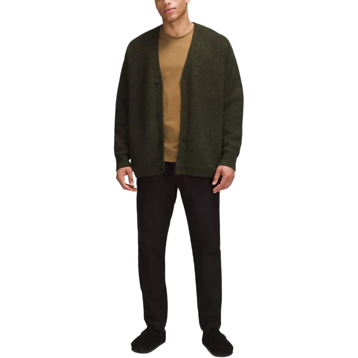 Lululemon Alpaca Cardigan Sweater Solid Button Long Sleeve Jacket LM3ENHS 圖 9