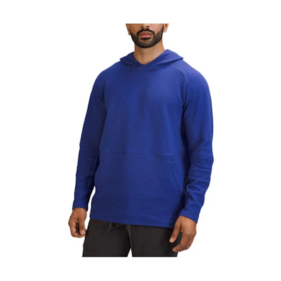 Lululemon At Ease Solid Color Pullover Hoodie Long Sleeve LM3DGMS