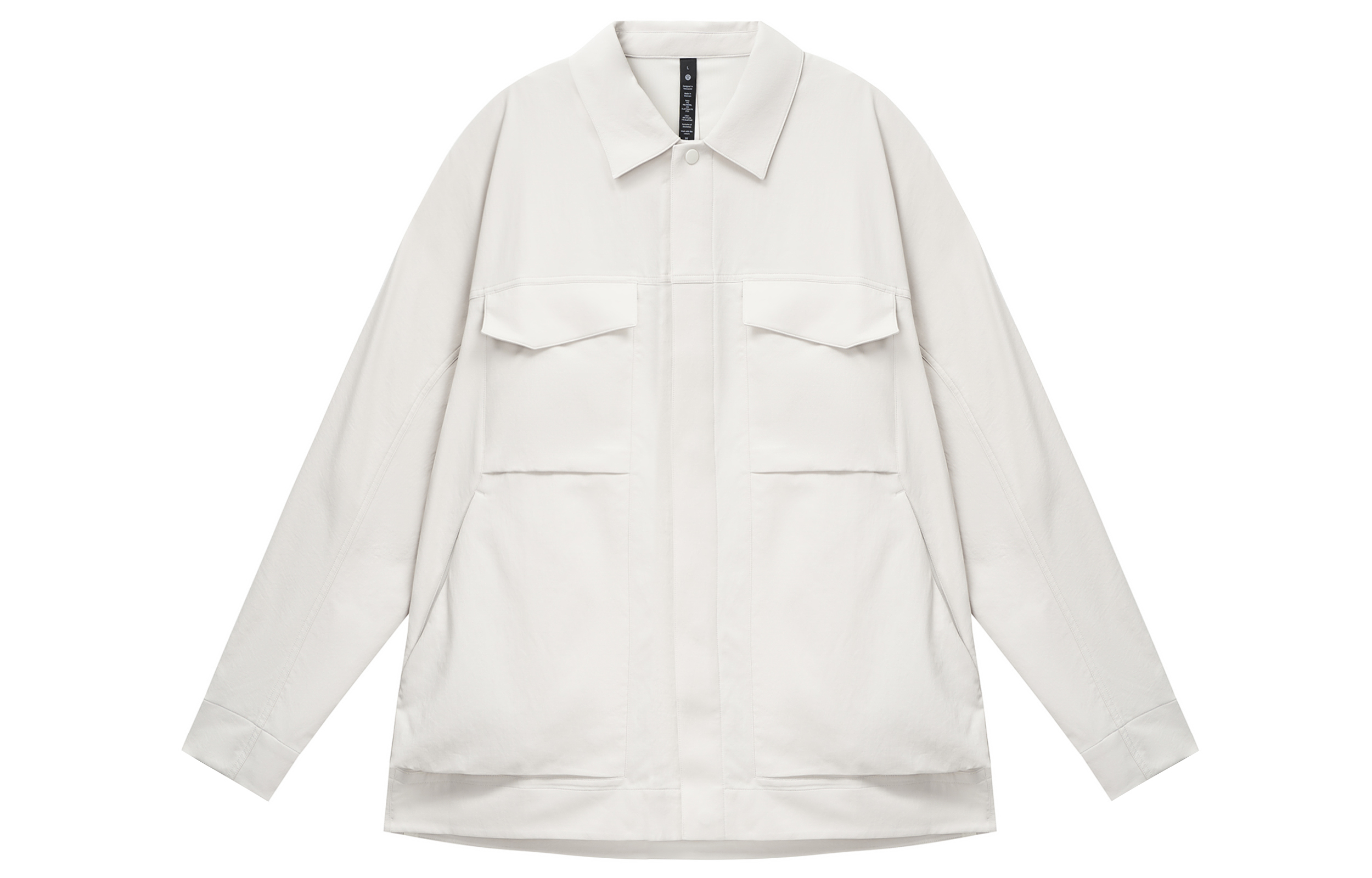 Lululemon Cargo Pocket Utility Shirt-Jacket in Solid Color LM3ESYS