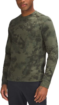 Lululemon 城市休閒迷彩印花男士圓領套頭衫 LM3DADS 3