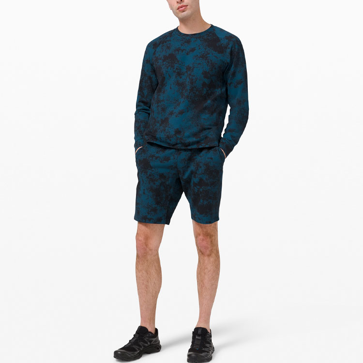 Details for Lululemon 城市休閒迷彩印花男士圓領套頭衫 LM3DADS