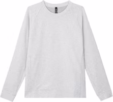 Lululemon City Sweat SS23 Loose Fit Crewneck Sweatshirt Light Grey LM3BUFS Lululemon City Sweat SS23 Loose Fit Crewneck Sweatshirt Light Grey LM3BUFS