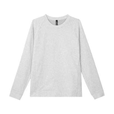 Lululemon City Sweat SS23 Loose Fit Crewneck Sweatshirt Light Grey LM3BUFS
