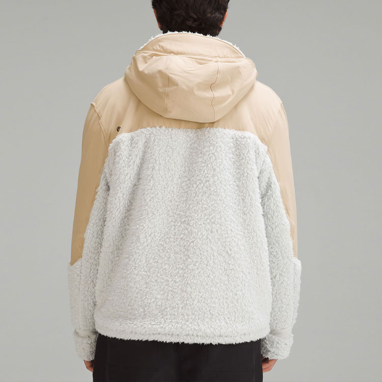 Lululemon Cozy Travel Colorblock Fleece Hoodie Jacket LM3F28S 圖 5