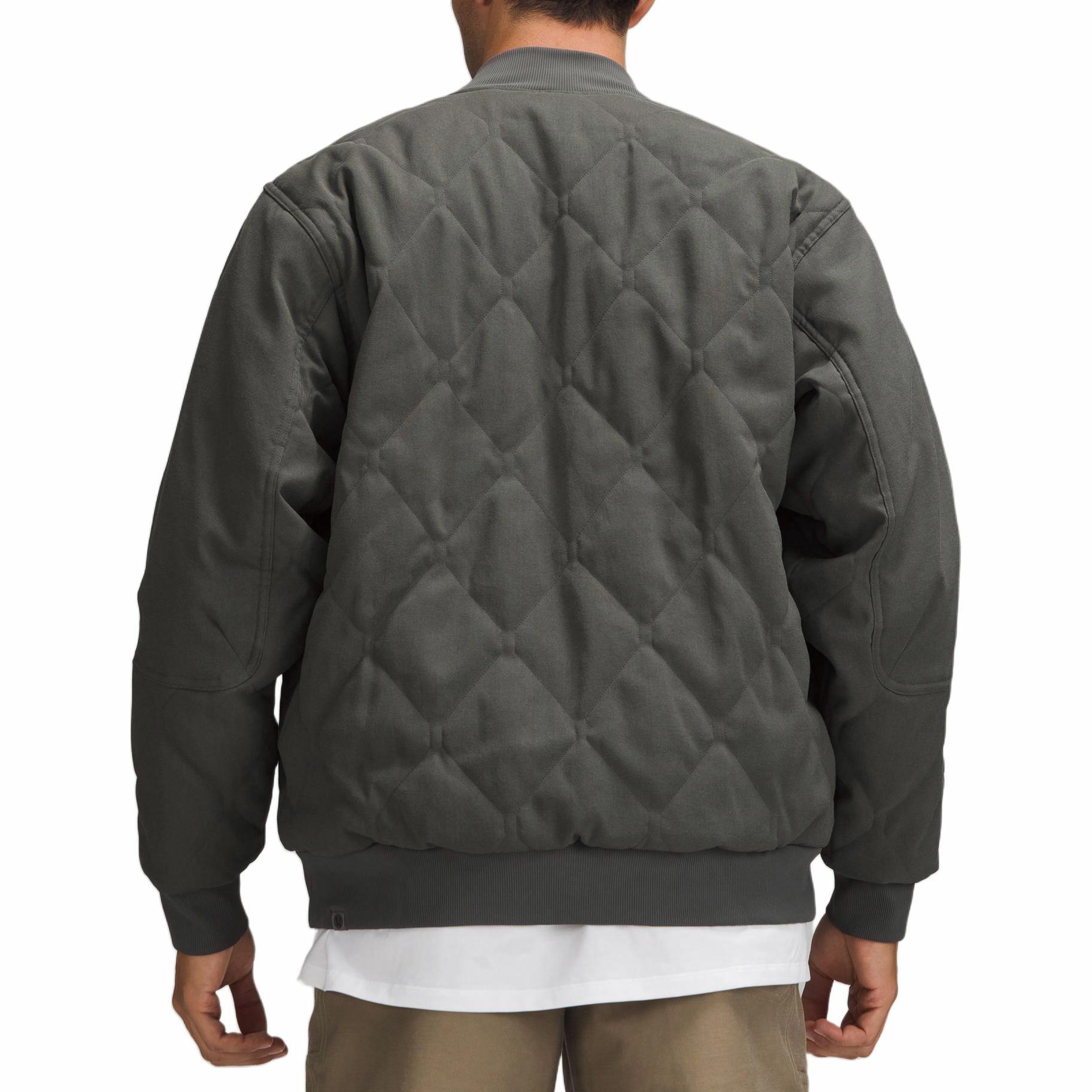 Purchase 룰루레몬 다이아몬드 루즈핏 봄버 재킷 캐주얼 패션 아우터웨어 LM4ARKS