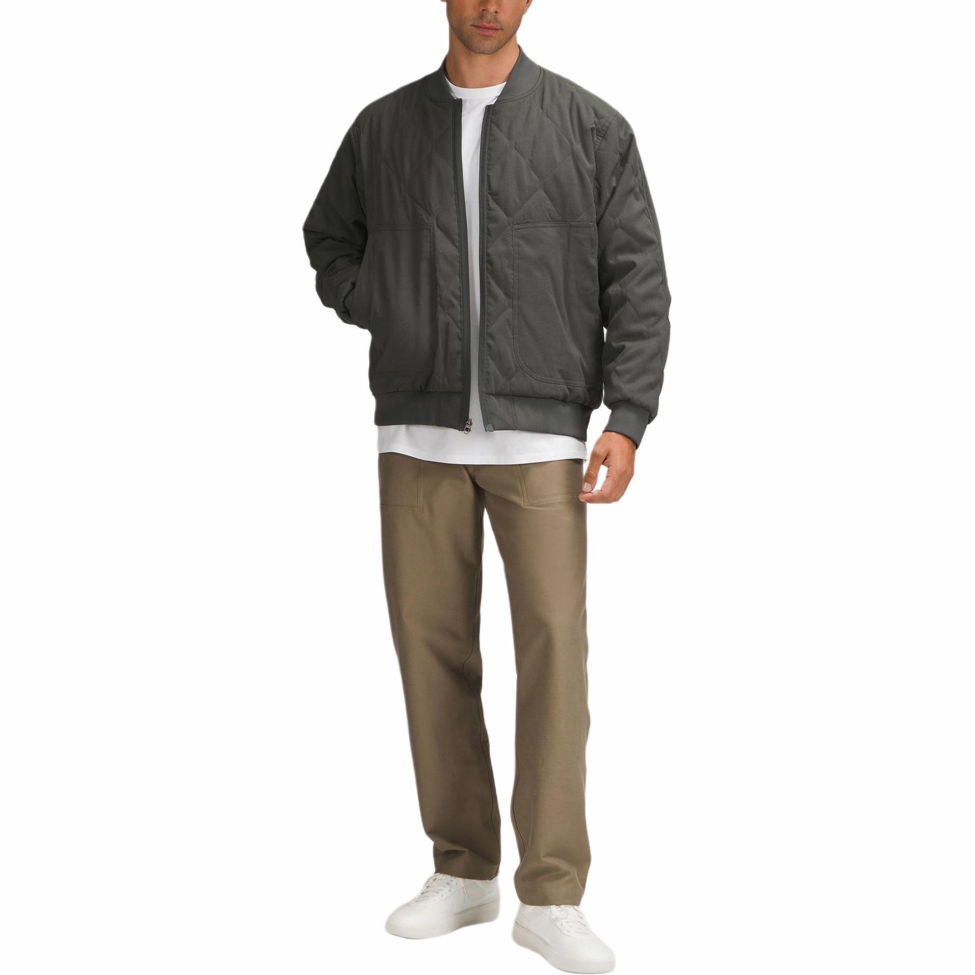 Details for 룰루레몬 다이아몬드 루즈핏 봄버 재킷 캐주얼 패션 아우터웨어 LM4ARKS