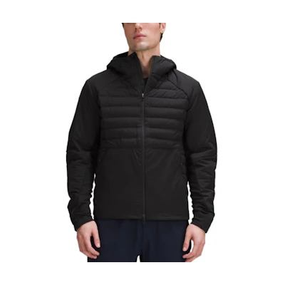 Lululemon Down for it All Lightweight Black Zip Jacket LM4AAEC