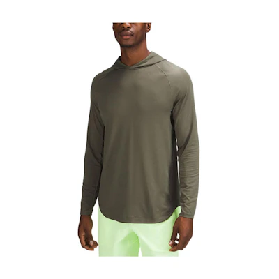 Lululemon Drysense Solid Color Pullover Hoodie Long Sleeve Sportswear LM3CXOS