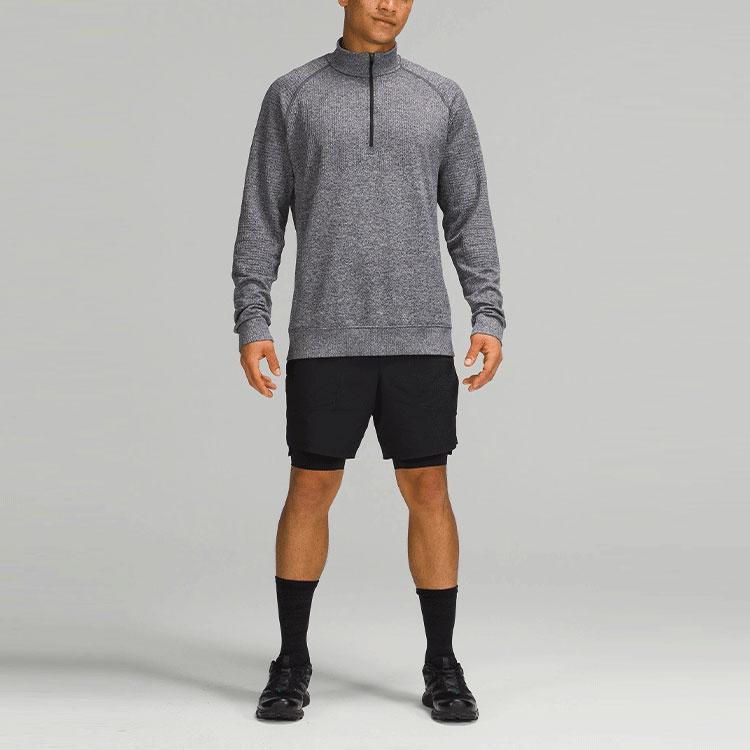 Purchase Lululemon Engineered Warmth Half-Zip Knit Pullover Sweater. LM3CLIS