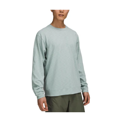 Lululemon Everlux™ Logo Print Drawstring Crewneck Sweatshirt LM3DF7S