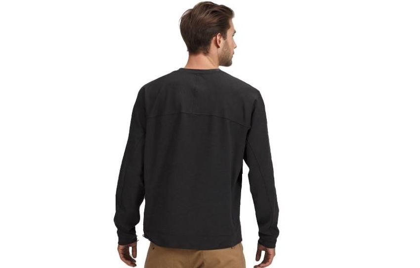 Lookbook Lululemon Everlux™ 标志印花抽绳圆领卫衣 LM3DF7S