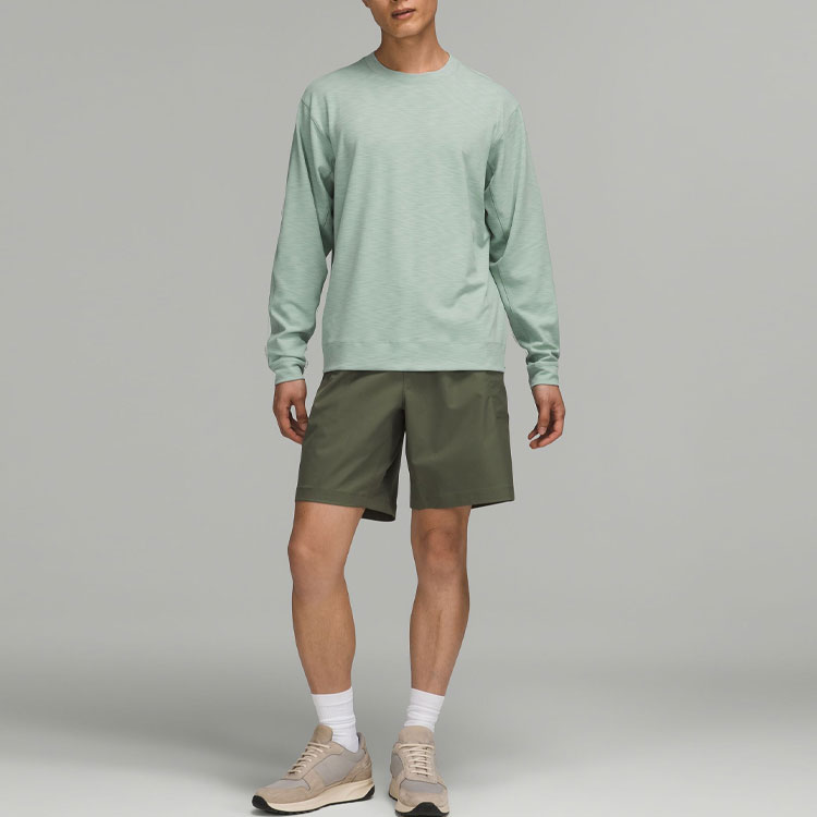 Sizing Lululemon Everlux™ 标志印花抽绳圆领卫衣 LM3DF7S