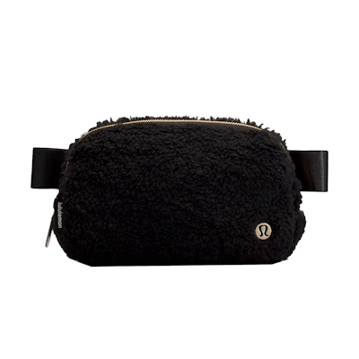Lululemon Everywhere Fleece Belt Bag Crossbody Bag Black