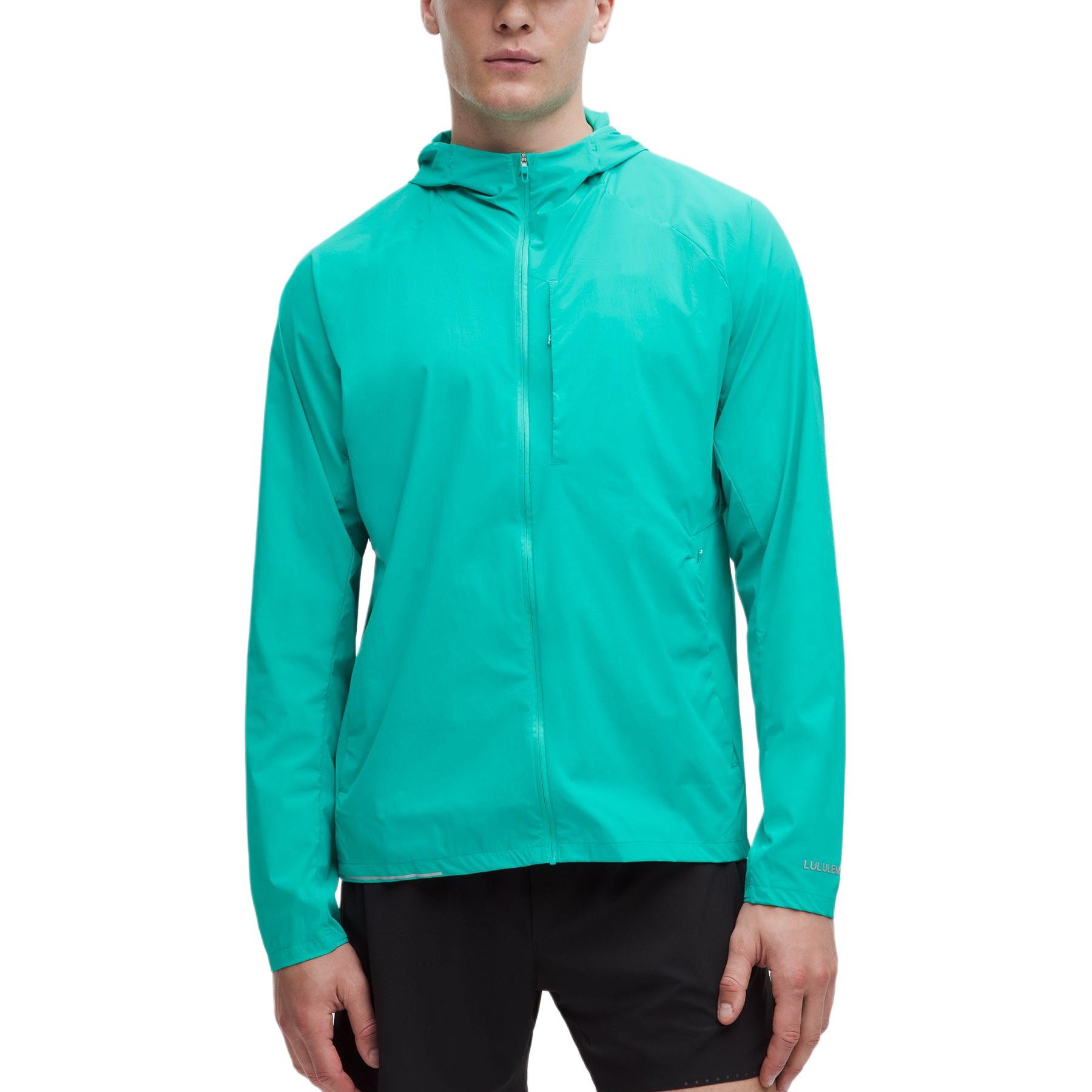 Lululemon Fast and Free Stretch Windproof Zip Hoodie Jacket LM4AKGS