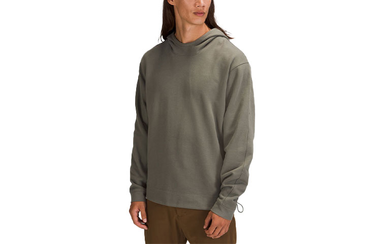 Lululemon French Terry Solid Color Loose Fit Pullover Hoodie LM3DFCS 圖 5