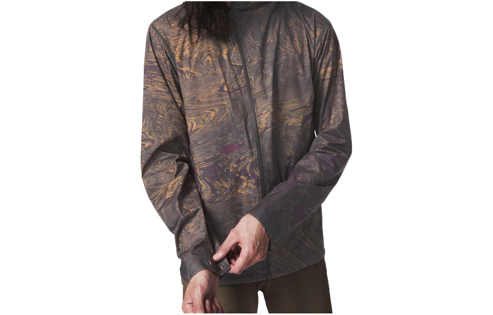 Lululemon FW22 Solid Zip-Up Jacket Lava Print Mixed - Glyde™ Fabric LM4964S