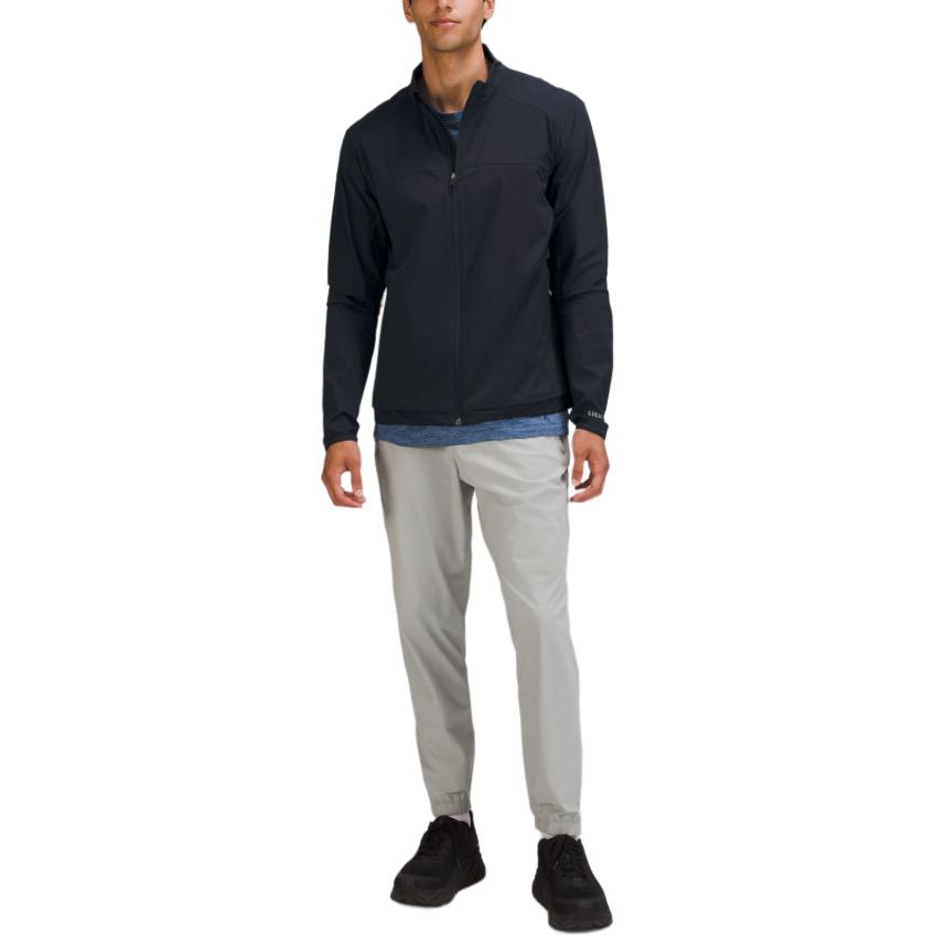 Lookbook Lululemon Glyde™ 透气软壳夹克 深蓝色 LM4AHIA