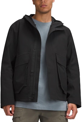 Lululemon Glyde Waterproof Loose Fit Hooded Jacket Casual Style LM4AQYS Order Lululemon Glyde Waterproof Loose Fit Hooded Jacket Casual Style LM4AQYS