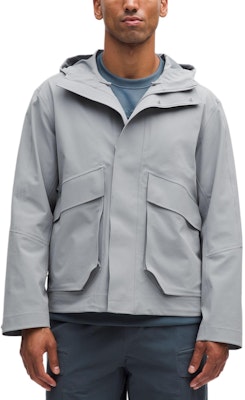 Lululemon Glyde Waterproof Loose Fit Hooded Jacket Casual Style LM4AQYS Shop Lululemon Glyde Waterproof Loose Fit Hooded Jacket Casual Style LM4AQYS