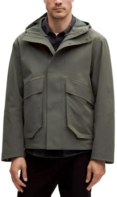 Lululemon Glyde Waterproof Loose Fit Hooded Jacket Casual Style LM4AQYS Sizing Lululemon Glyde Waterproof Loose Fit Hooded Jacket Casual Style LM4AQYS