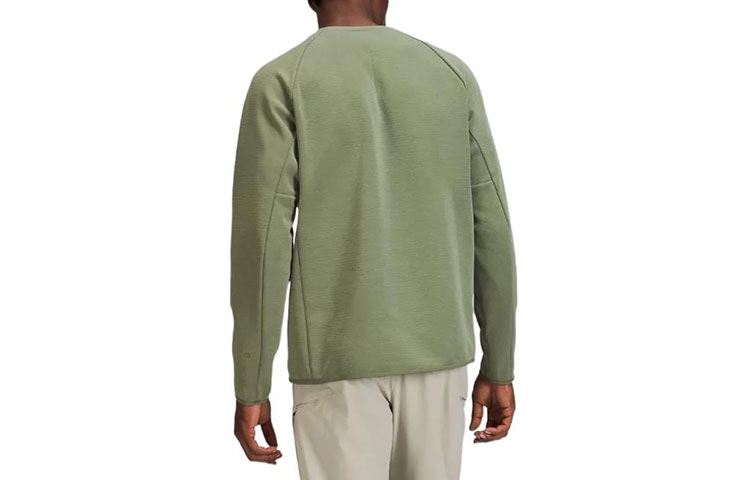 Details for Lululemon 网格衬里圆领卫衣纯色休闲运动上衣 LM3CYRS