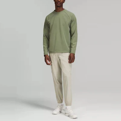 Lululemon 网格衬里圆领卫衣纯色休闲运动上衣 LM3CYRS Sizing Lululemon 网格衬里圆领卫衣纯色休闲运动上衣 LM3CYRS