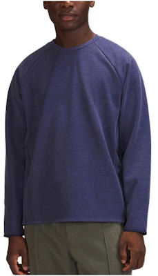 Lululemon 网格衬里圆领卫衣纯色休闲运动上衣 LM3CYRS Cheap Lululemon 网格衬里圆领卫衣纯色休闲运动上衣 LM3CYRS