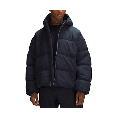 Lululemon LAB Relaxed Fit Solid Hoodie Jacket - Deep Blue LM4AN8S