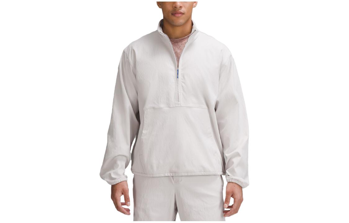 Lululemon LAB Series Stretch Woven Half-Zip Stand Collar Jacket for Men LM3DYNS