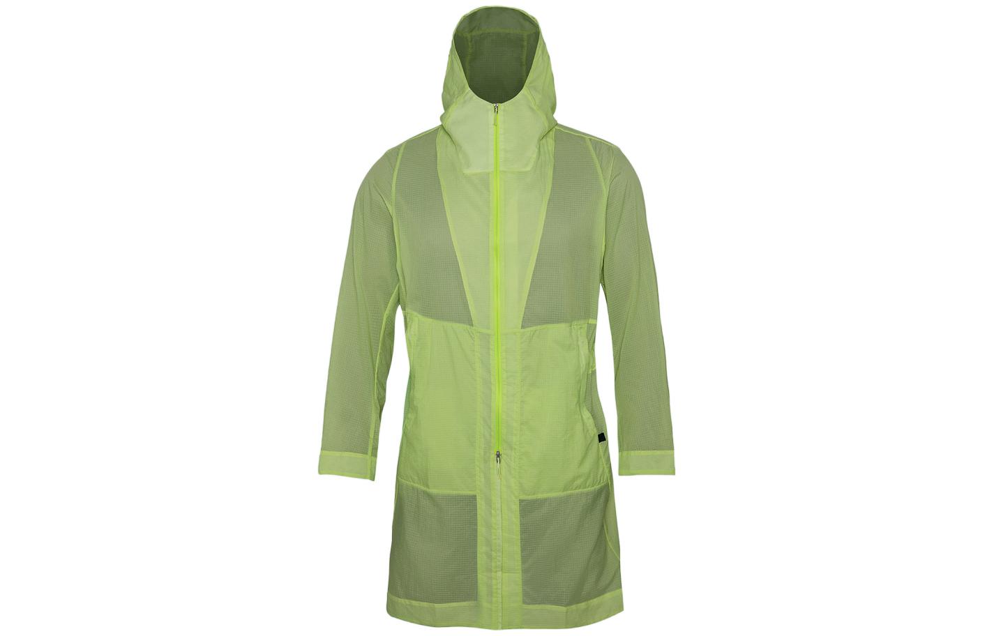 Lululemon LAB Series Unisex Hooded Jacket with Pockets Crisp Green LM4AFSS